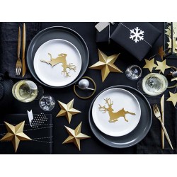 Διακοσμητικά Αστέρια χρυσά (6 τεμ)