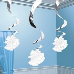 Διακοσμητικά οροφής Dazzling Bells (5 τεμ)