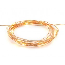 Διακοσμητικά φωτάκια LED σε σύρμα 1.90m