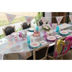 Τριγωνικά Σημαιάκια Νεράιδα-Μονόκερος 5m Τριγωνικά Σημαιάκια Νεράιδα-Μονόκερος 5m