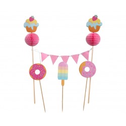 Διακοσμητικά τούρτας Ζαχαρωτά (4 τεμ) Διακοσμητικά τούρτας Ζαχαρωτά (4 τεμ)