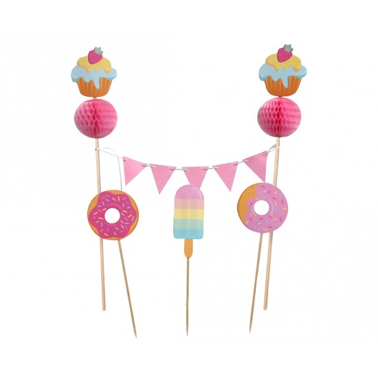 Διακοσμητικά τούρτας Ζαχαρωτά (4 τεμ)