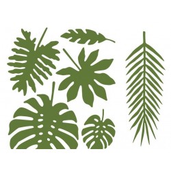 Διακοσμητικά Τροπικά φύλλα Aloha (21 τεμ) Διακοσμητικά Τροπικά φύλλα Aloha (21 τεμ)