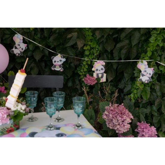 Διακοσμητική Γιρλάντα Αρκουδάκι Panda 500cm