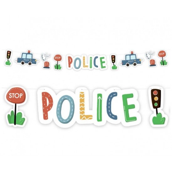 Διακοσμητική Γιρλάντα Αστυνομία