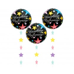 Διακοσμητική Γιρλάντα με παστέλ Αστέρια 200cm Διακοσμητική Γιρλάντα με παστέλ Αστέρια 200cm