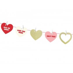 Διακοσμητική Γιρλάντα "Sweet Love" 1.1 μ. Διακοσμητική Γιρλάντα "Sweet Love" 1.1 μ.