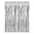 Ασημί Διακοσμητική κουρτίνα foil 2m
