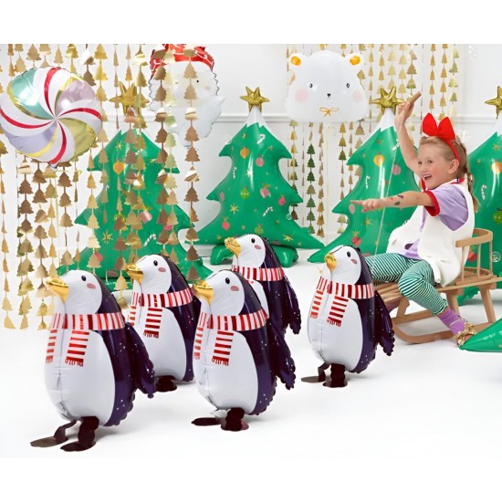 Διακοσμητική Κουρτίνα με χρυσά Χριστουγεννιάτικα Δέντρα Διακοσμητική Κουρτίνα με χρυσά Χριστουγεννιάτικα Δέντρα