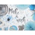 Διακοσμητικό μπάνερ ασημί "Make a wish"