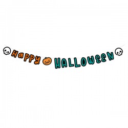 Διακοσμητικό Μπάνερ ''Happy Halloween''