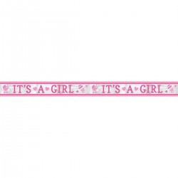 Διακοσμητικό μπάνερ "It's a Girl" 7.62m Διακοσμητικό μπάνερ "It's a Girl" 7.62m