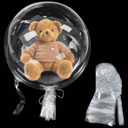 Διάφανο Bubble Μπαλόνι με μεγάλο λαιμό Διάφανο Bubble Μπαλόνι με μεγάλο λαιμό