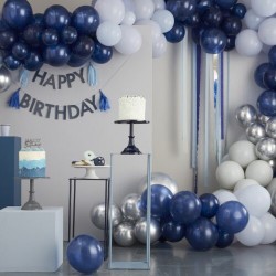 DIY Γιρλάντα με Μπαλόνια Navy (200 τεμ) DIY Γιρλάντα με Μπαλόνια Navy (200 τεμ)
