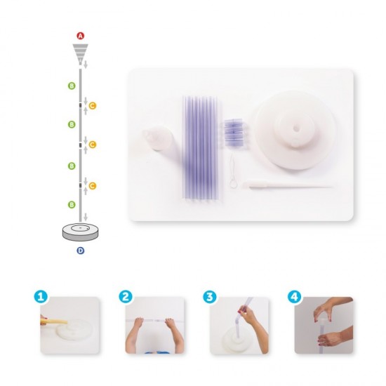 DIY Κάθετη Στήλη μπαλονιών DIY Κάθετη Στήλη μπαλονιών