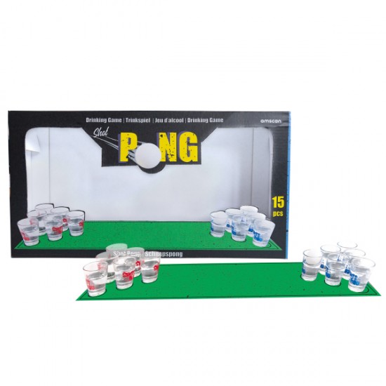 Drinking Game: Shot Pong Drinking Game: Shot Pong