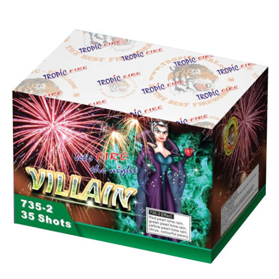 Εναέρια Πυροτεχνήματα 36 βολών - Villain Εναέρια Πυροτεχνήματα 36 βολών - Villain