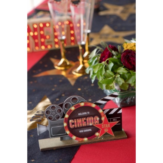 Επιτραπέζιο ξύλινο διακοσμητικό Hollywood