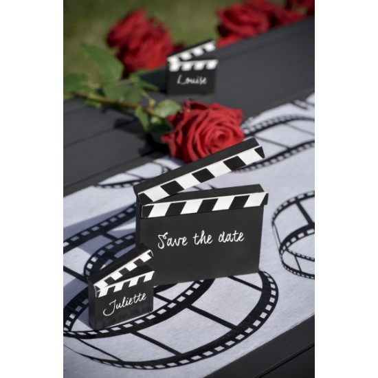 Επιτραπέζιο ξύλινο διακοσμητικό Hollywood - Κλακέτα Επιτραπέζιο ξύλινο διακοσμητικό Hollywood - Κλακέτα