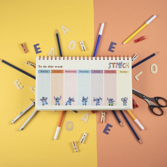 Εβδομαδιαίο Ημερολόγιο Stitch Εβδομαδιαίο Ημερολόγιο Stitch