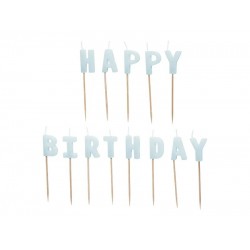 Γαλάζια Κεράκια Happy Birthday(13τμχ) Γαλάζια Κεράκια Happy Birthday(13τμχ)