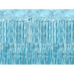 Γαλάζια Κουρτίνα πάρτυ (200x100cm)