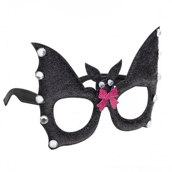 Γυαλιά Νυχτερίδα με Ροζ Φιόγκο