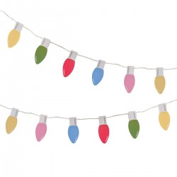 Γιρλάντα χάρτινη πολύχρωμα φωτάκια Γιρλάντα χάρτινη πολύχρωμα φωτάκια