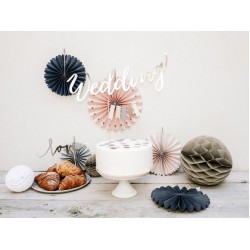 Γιρλάντα γάμου Wedding ασημί Γιρλάντα γάμου Wedding ασημί