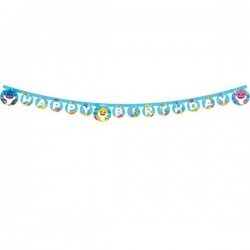 Γιρλάντα Γενεθλίων Baby Shark 200cm Γιρλάντα Γενεθλίων Baby Shark 200cm
