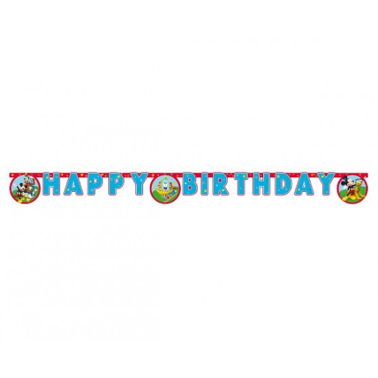 Γιρλάντα Γενεθλίων Mickey Rock The House