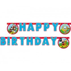 Γιρλάντα Γενεθλίων Mickey Rock The House Γιρλάντα Γενεθλίων Mickey Rock The House