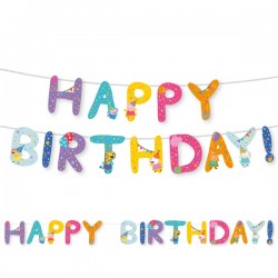 Γιρλάντα Γενεθλίων Πέππα το Γουρουνάκι Γιρλάντα Γενεθλίων Πέππα το Γουρουνάκι