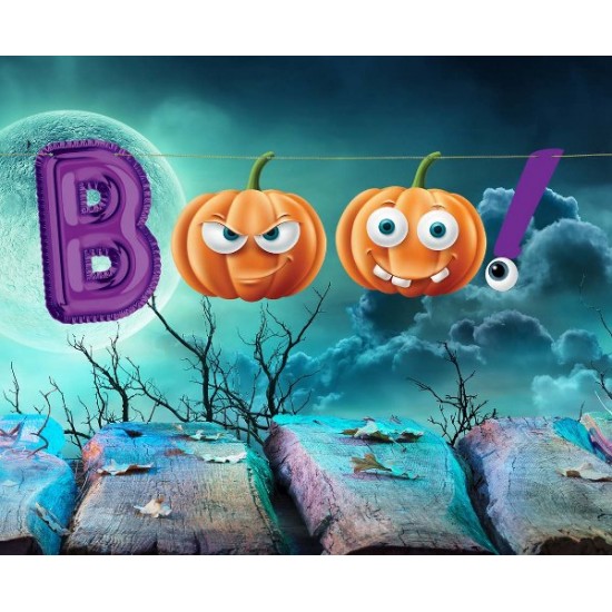 Γιρλάντα Hallooween Boo 150cm