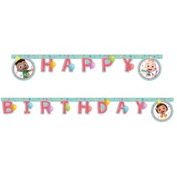 Γιρλάντα Happy Birthday Cococmelon 200cm Γιρλάντα Happy Birthday Cococmelon 200cm