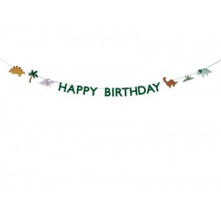 Γιρλάντα Happy Birthday Δεινόσαυροι 4,5m Γιρλάντα Happy Birthday Δεινόσαυροι 4,5m