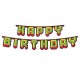 Γιρλάντα Happy Birthday - Game On (160cm)