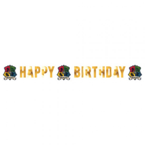 Γιρλάντα Happy Birthday Harry Potter 1,80m Γιρλάντα Happy Birthday Harry Potter 1,80m