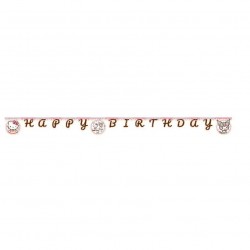 Γιρλάντα Happy Birthday - Hello Kitty & Kuromi (200cm)