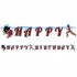 Γιρλάντα Happy Birthday Ladybug 2m