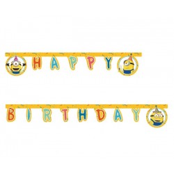 Γιρλάντα Happy Birthday Minions Γιρλάντα Happy Birthday Minions