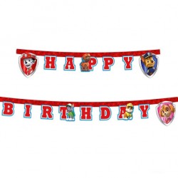 Γιρλάντα "Happy Birthday" Paw Patrol 200CM Γιρλάντα "Happy Birthday" Paw Patrol 200CM