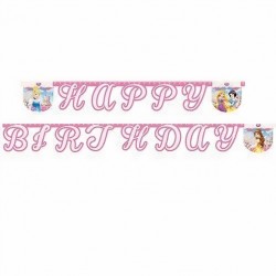 Γιρλάντα Happy Birthday Πριγκίπισσες Disney 2.4 m