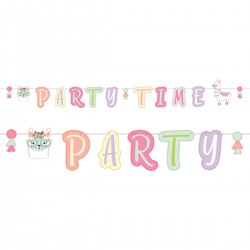 Γιρλάντα Λάμα "Party Time" 240 cm Γιρλάντα Λάμα "Party Time" 240 cm