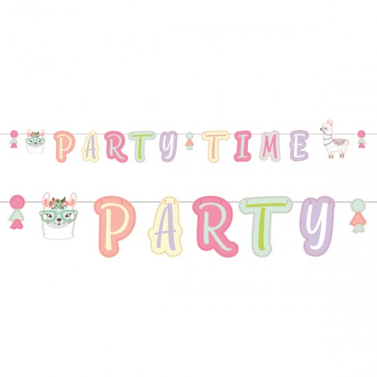 Γιρλάντα Λάμα "Party Time" 240 cm Γιρλάντα Λάμα "Party Time" 240 cm