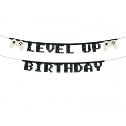 Γιρλάντα Level up Birthday Game 2,5m Γιρλάντα Level up Birthday Game 2,5m