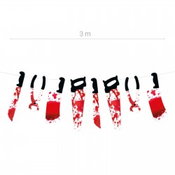 Γιρλάντα Ματωμένα Μαχαίρια (3 μέτρα) Γιρλάντα Ματωμένα Μαχαίρια (3 μέτρα)