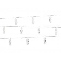 Γιρλάντα με LED μανταλάκια για φωτογραφίες 1,4m Γιρλάντα με LED μανταλάκια για φωτογραφίες 1,4m