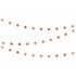 Γιρλάντα με rosegold Αστεράκια 3.6m