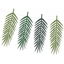 Γιρλάντα με Τροπικά Φύλλα 1.25m